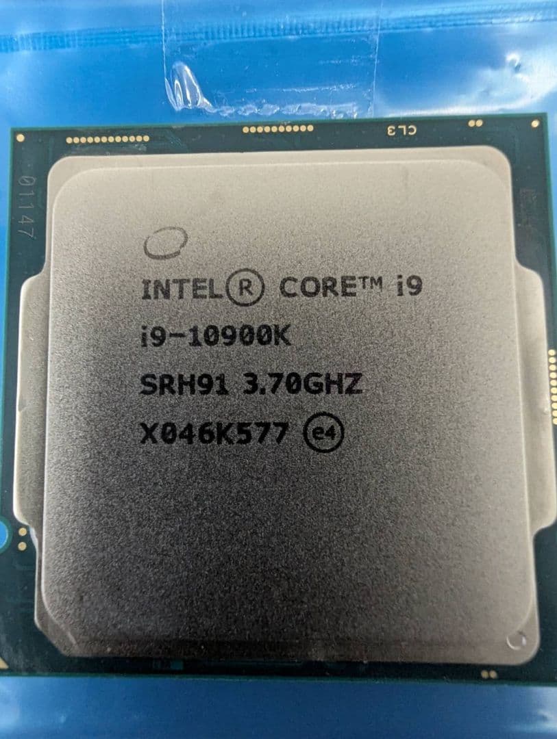 【美品】Intel Core i9-10900K 10th Gen CPU可動品