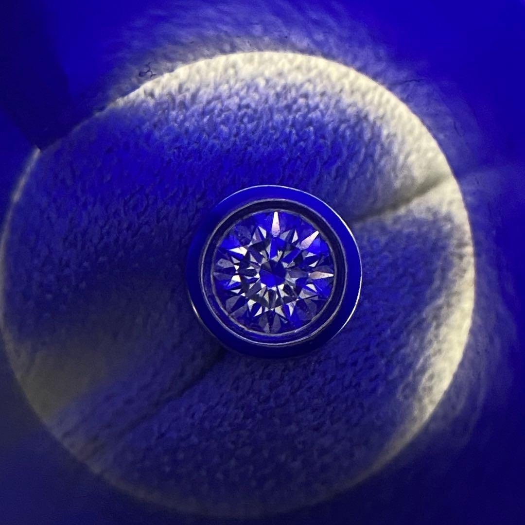 ティファニー Pt950 バイザヤードピアス 約4.8mm 片方のみ プラチナ