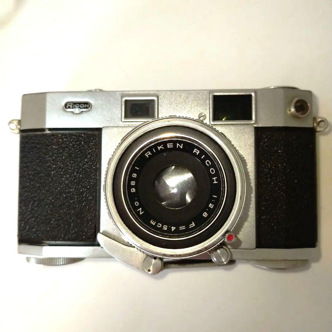 レトロ　カメラ　昭和 RIKEN RICOH　ケース　セット