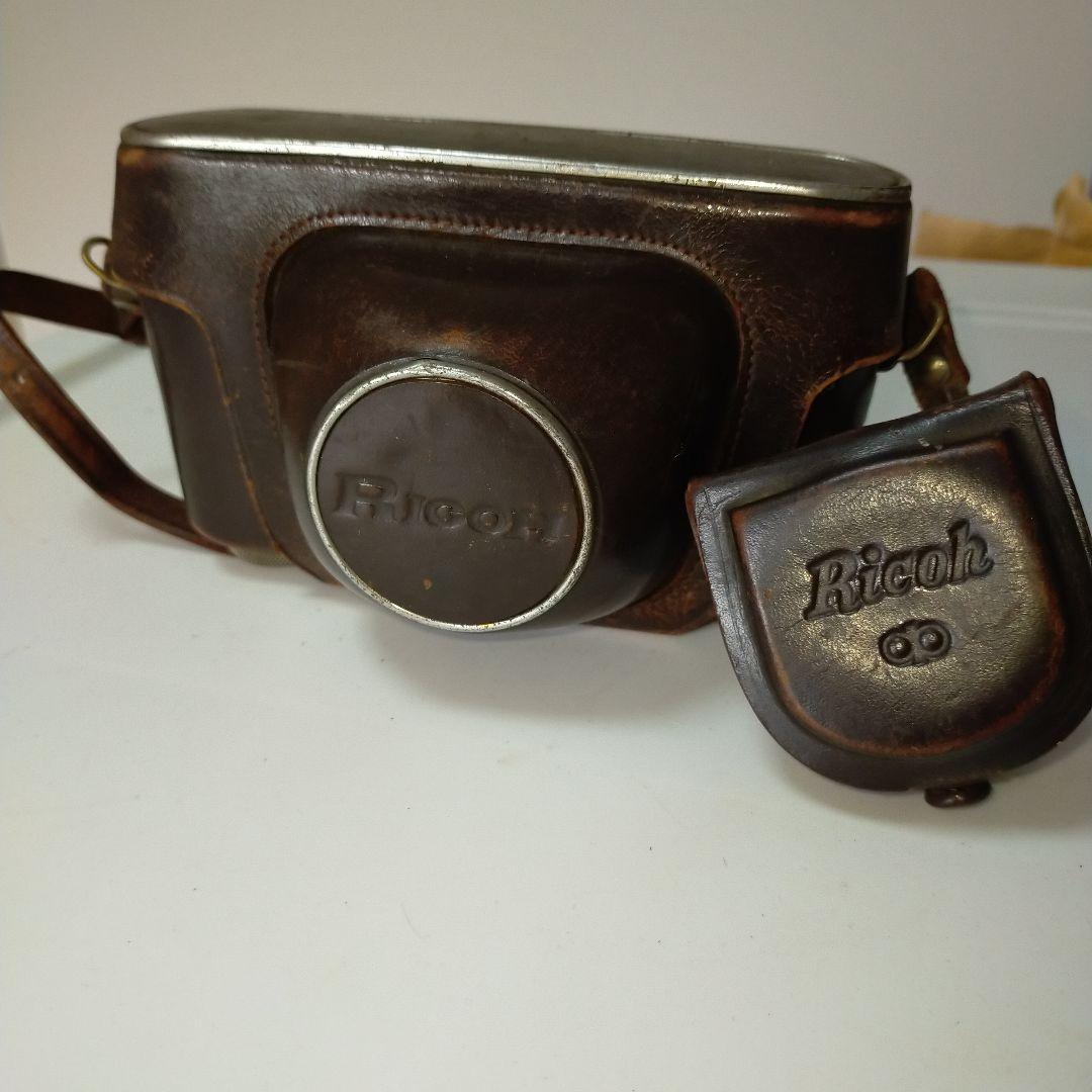レトロ　カメラ　昭和 RIKEN RICOH　ケース　セット