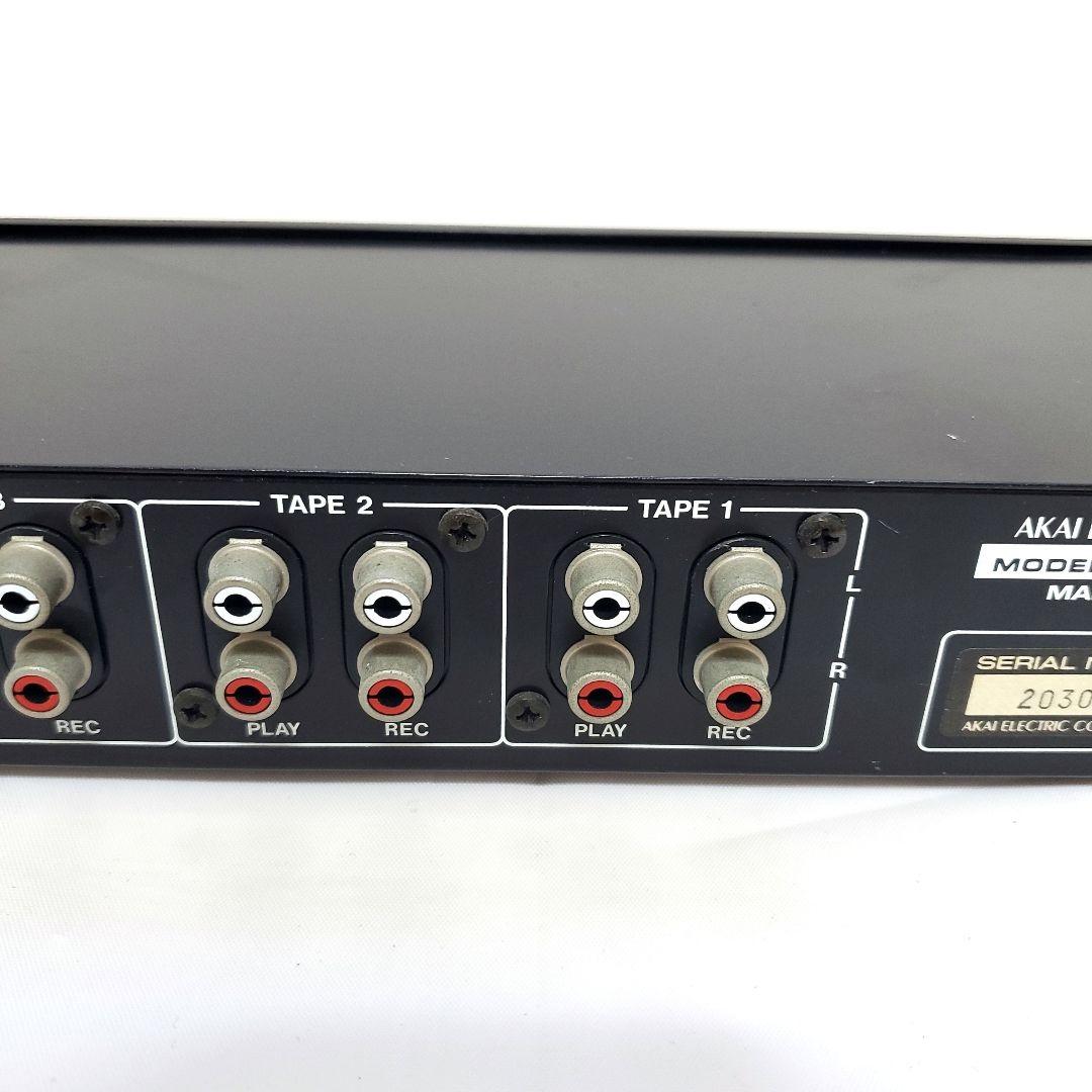 AKAI テープデッキセレクター DS-5 希少 レア ブラック レトロ