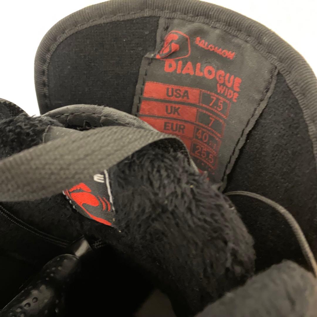 美品✨SALOMON DIALOGUE WIDE スノーボードブーツ