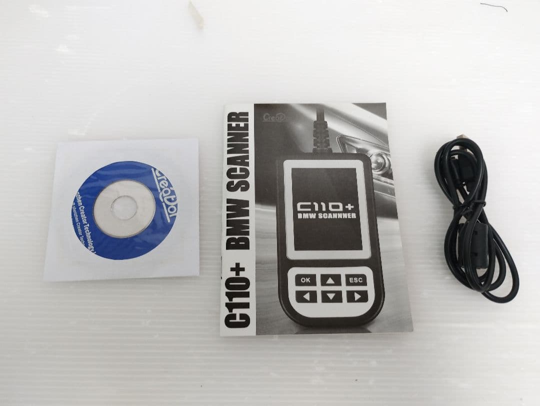 Creator C110+  BM CODE SCANNER　故障診断機