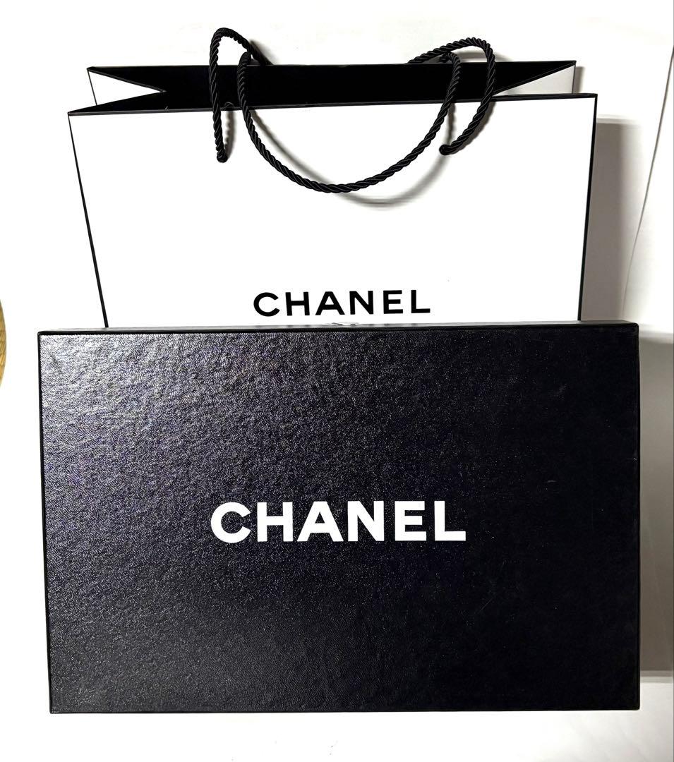 aaa！CHANELシャネル☆ウェッジソールサンダル&保管ケース・袋