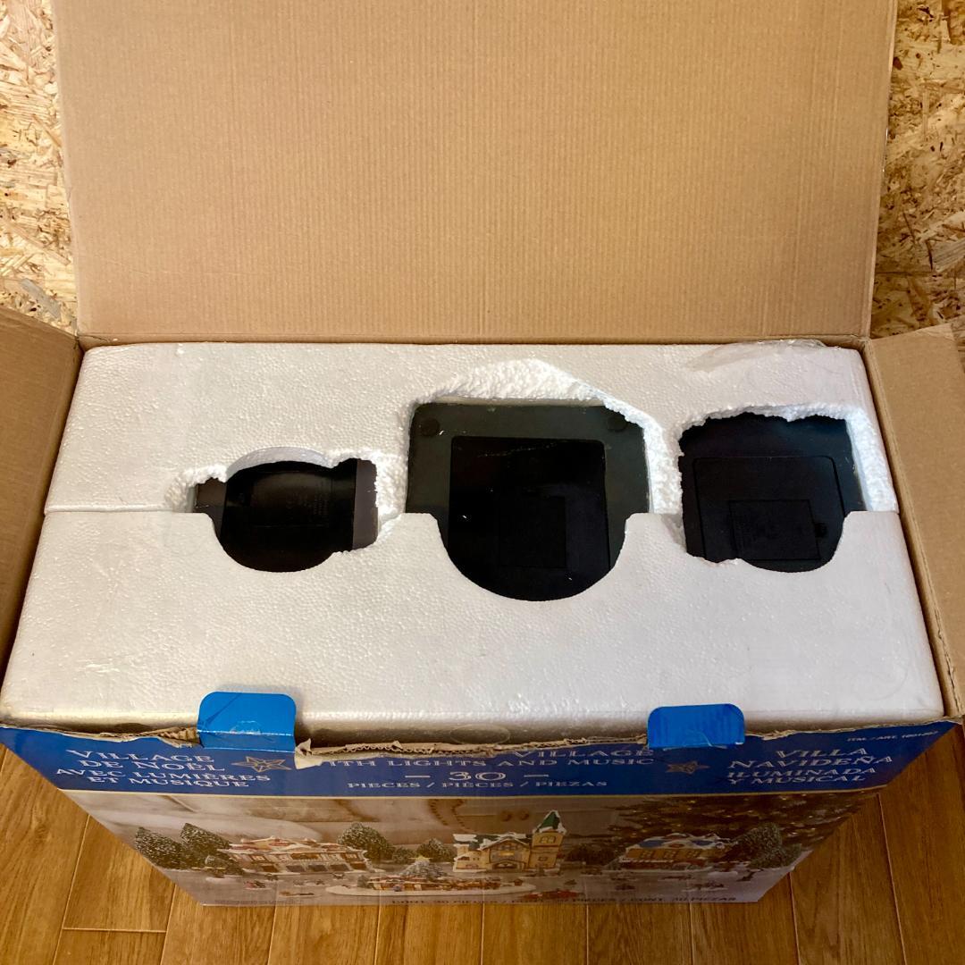 COSTCOクリスマスビレッジ 30ピースセット　訳アリ特価　よいクリスマスを！