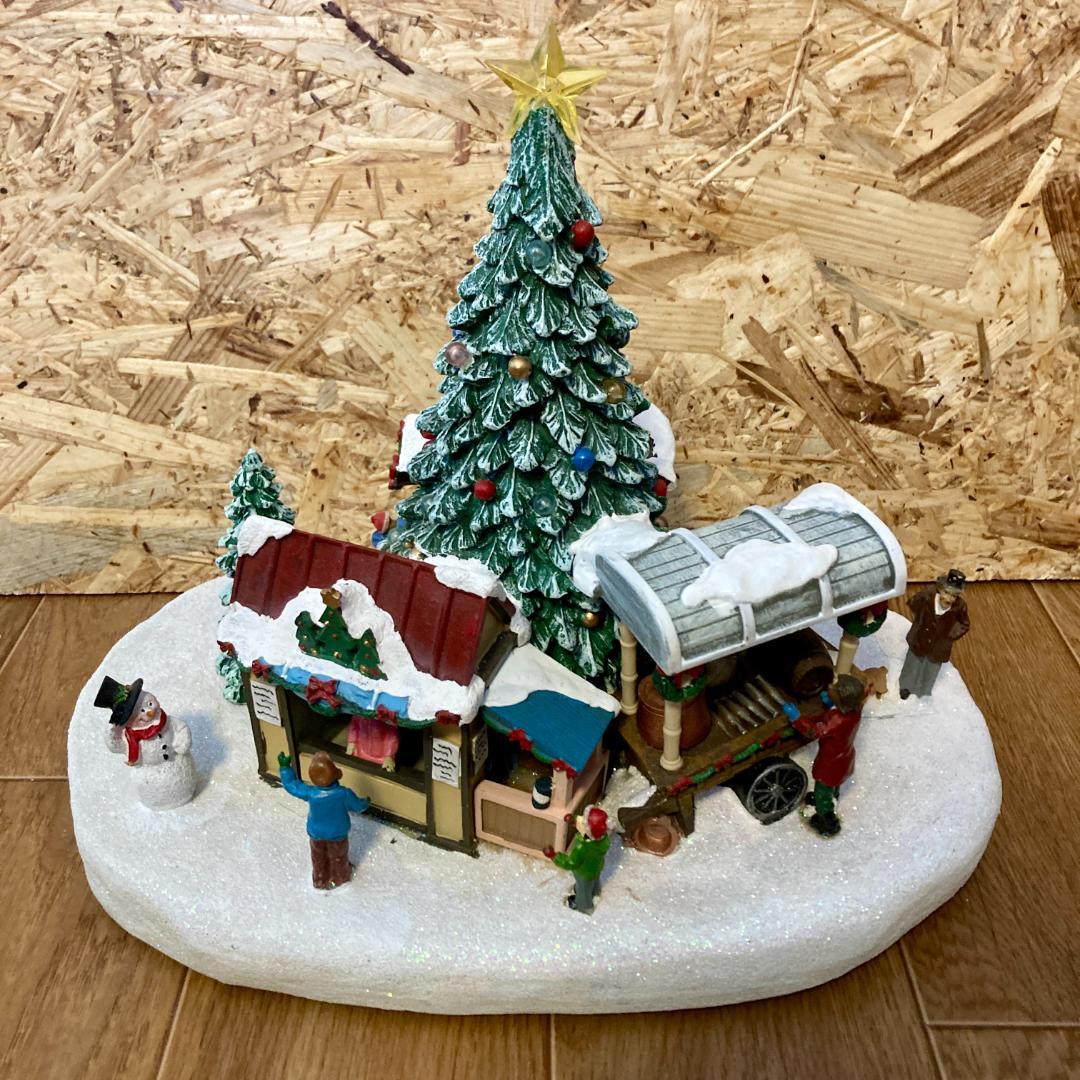 COSTCOクリスマスビレッジ 30ピースセット　訳アリ特価　よいクリスマスを！