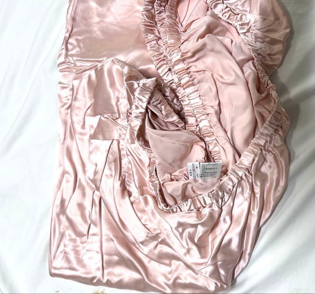 シルク100% 　ボックスシーツ　シングル