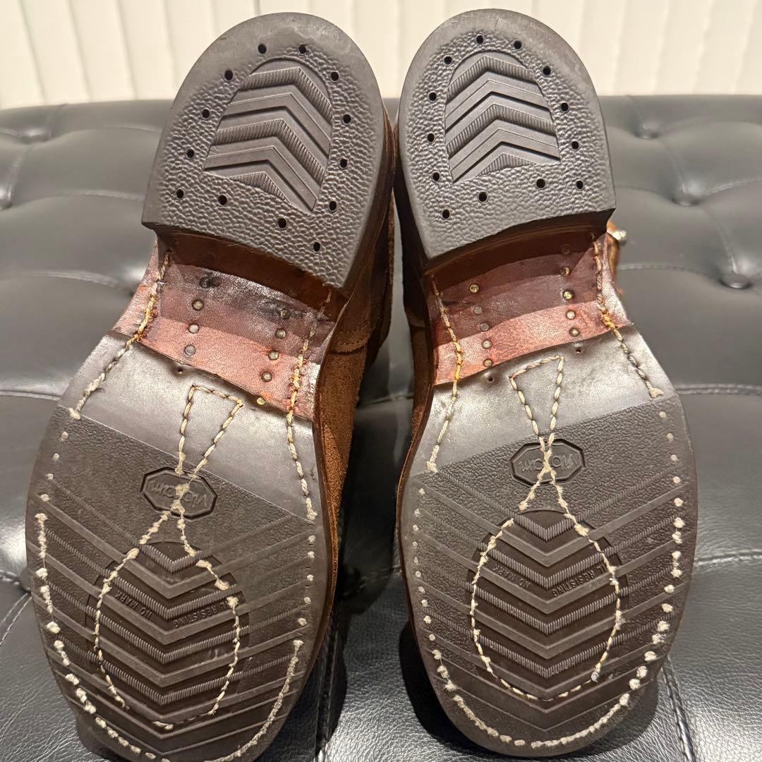 WESCO BOSS 8E ウエスコ ボス エンジニア ブラウンラフアウト
