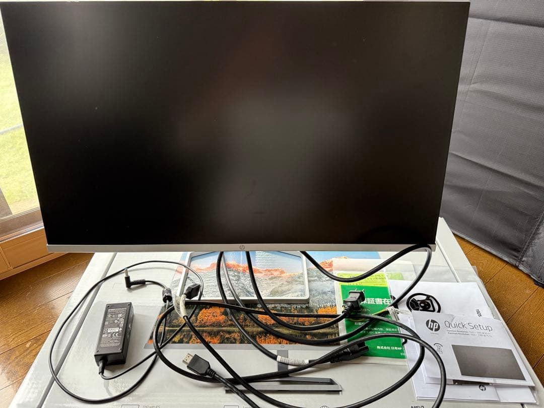 HP 27fw ディスプレイ (型番:4TB31AA#ABJ) 27インチ