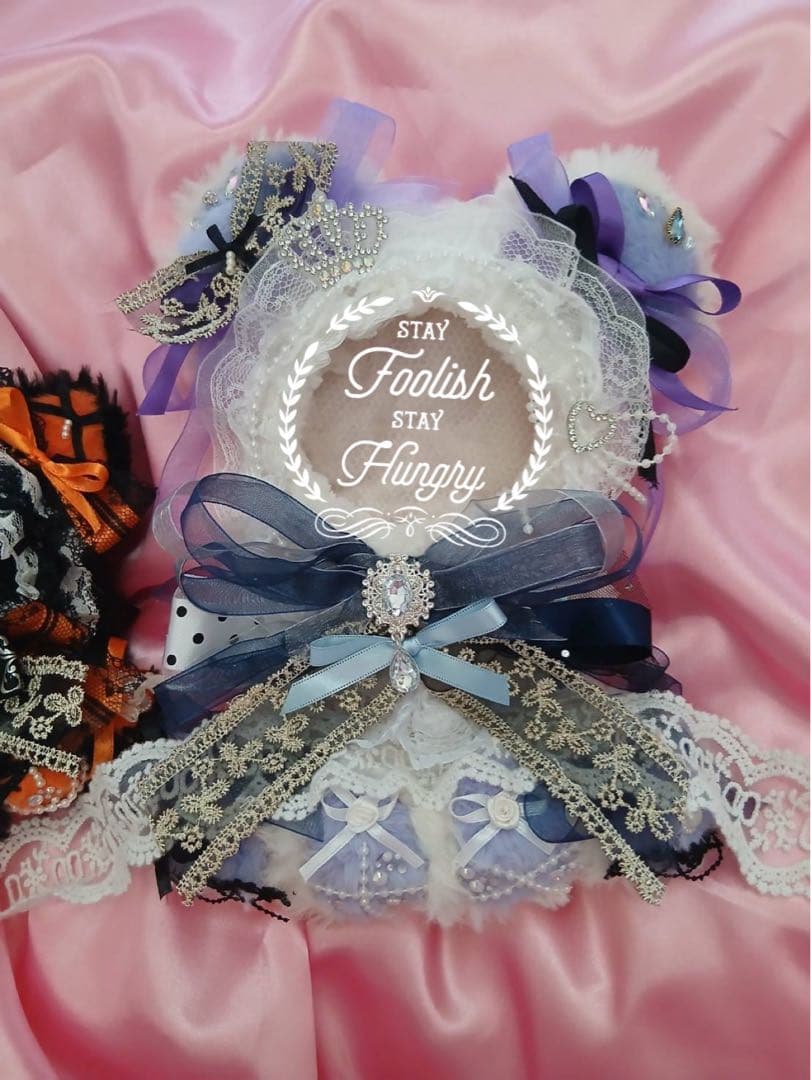 湯様ぬい服ふわふわ猫耳 クマ耳 お座り 着ぐるみ いつぬい ともぬい 推しぬい