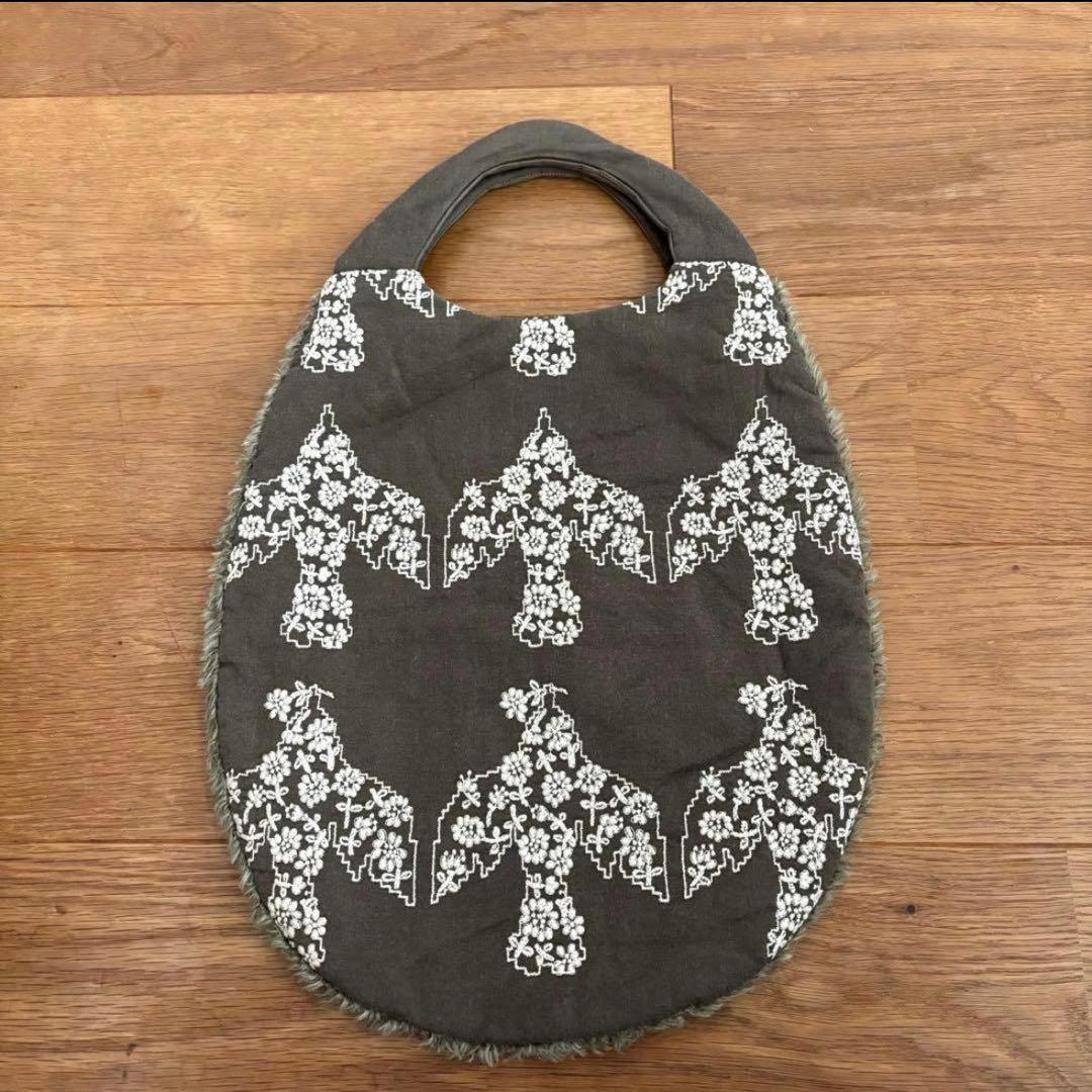 ミナペルホネン エッグバッグ