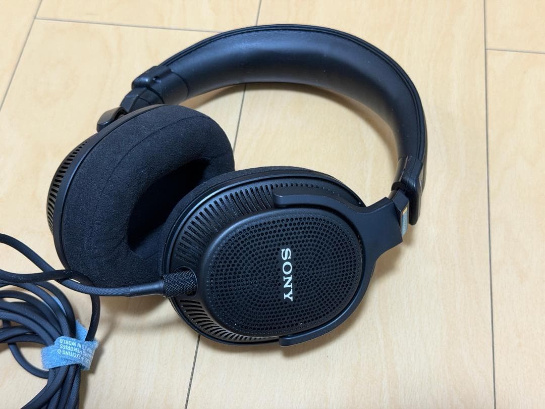 ソニー MDR-MV1 モニターヘッドホン 背面開放型 ブラック