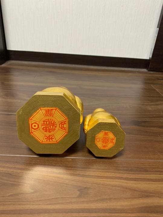 神癒の金ビリちゃん(大と小)セット売り