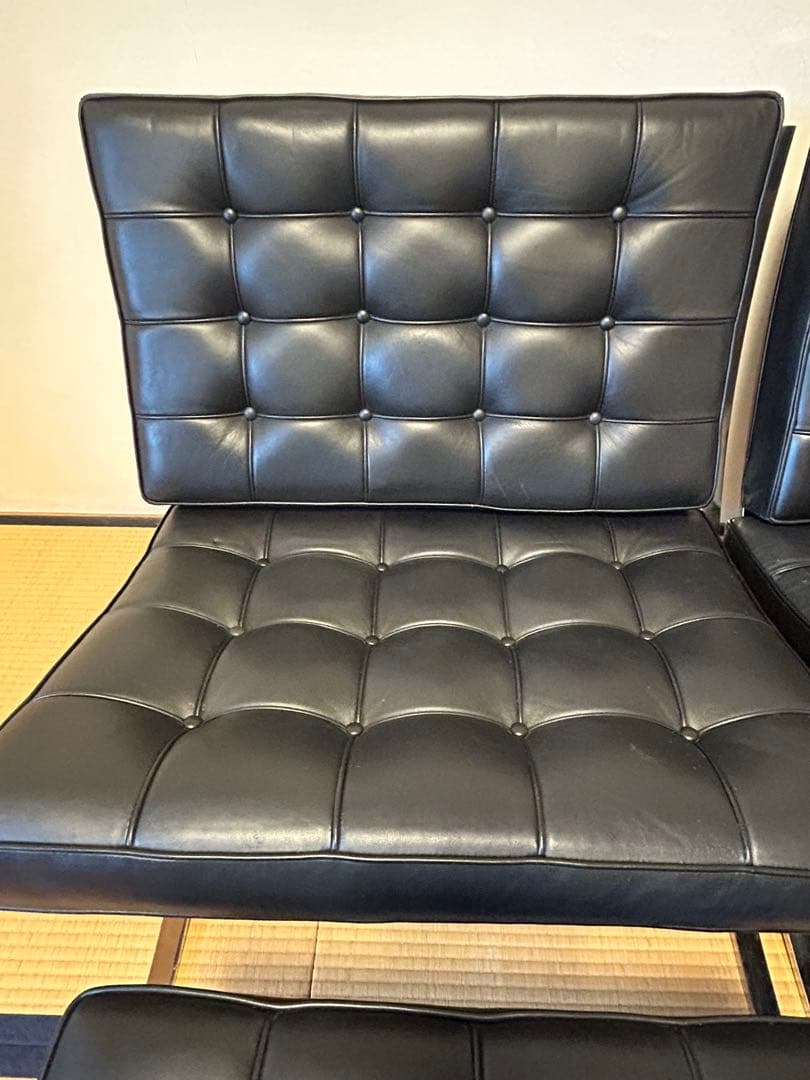 ✳︎carrem✳︎ E-Comfort バルセロナチェア　オットマン付き