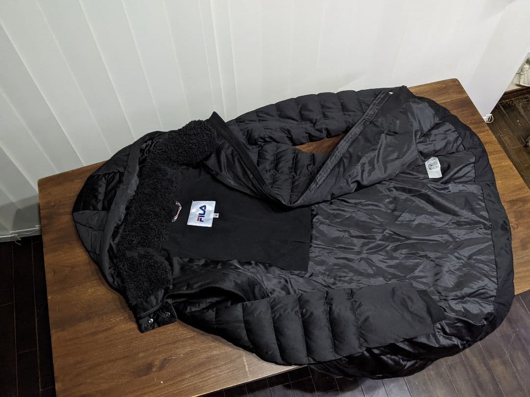 フィラ　ダウン　コート　ジャケット　レディース　2way　ボア　ゴルフ　ウェア