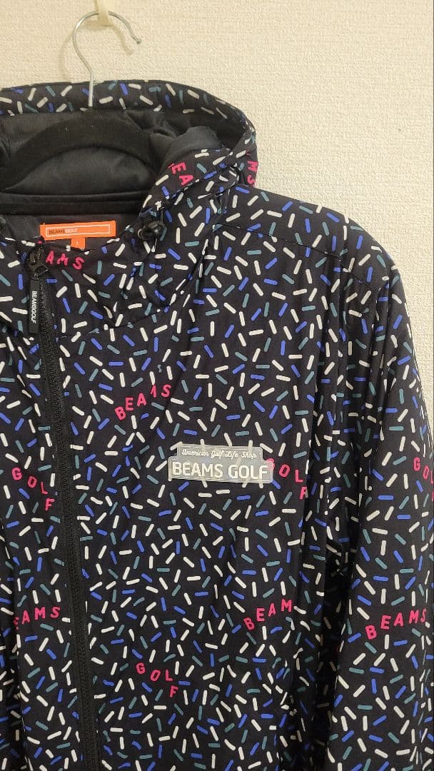 BEAMS GOLF 中綿ジャケット ネイビー