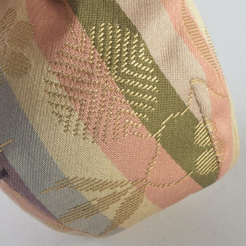 茶道具　瀬戸焼　達郎作　茶入　仕覆付　共箱　V　9689