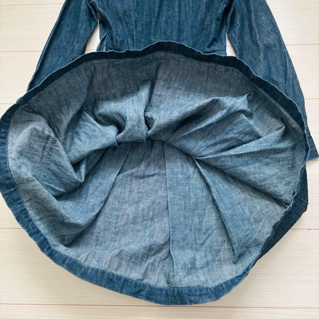 miumiu ミュウミュウ デニムワンピース 長袖