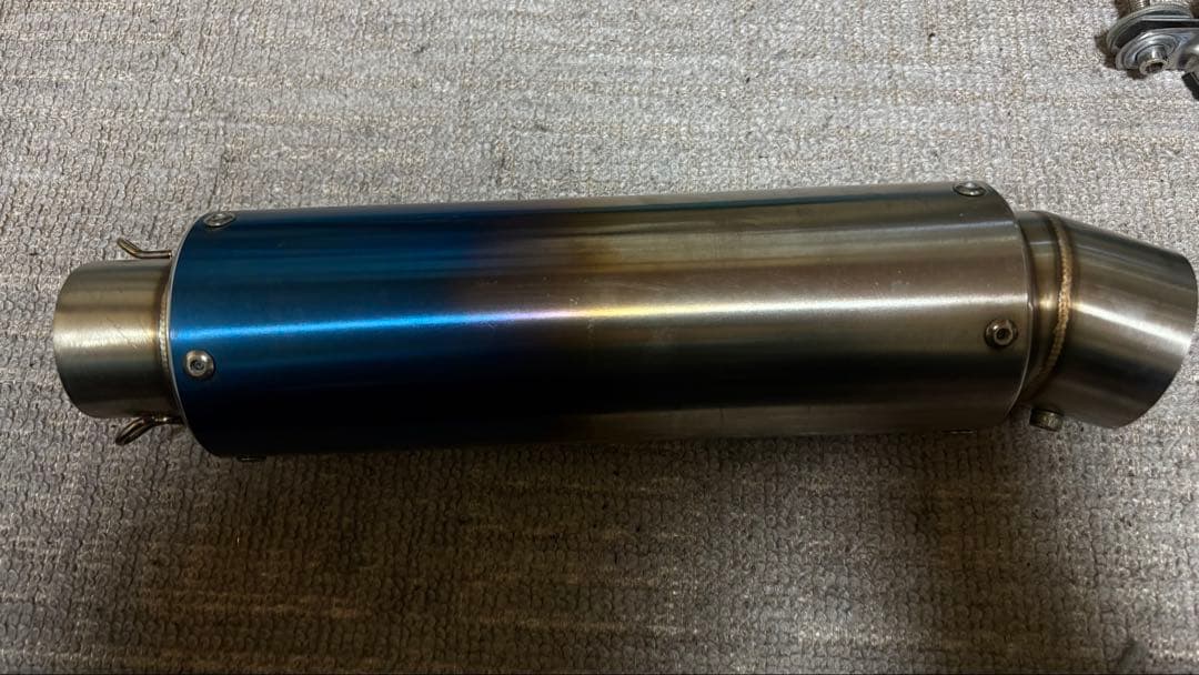 DANMOTO スリップオンマフラー チタン 50.8