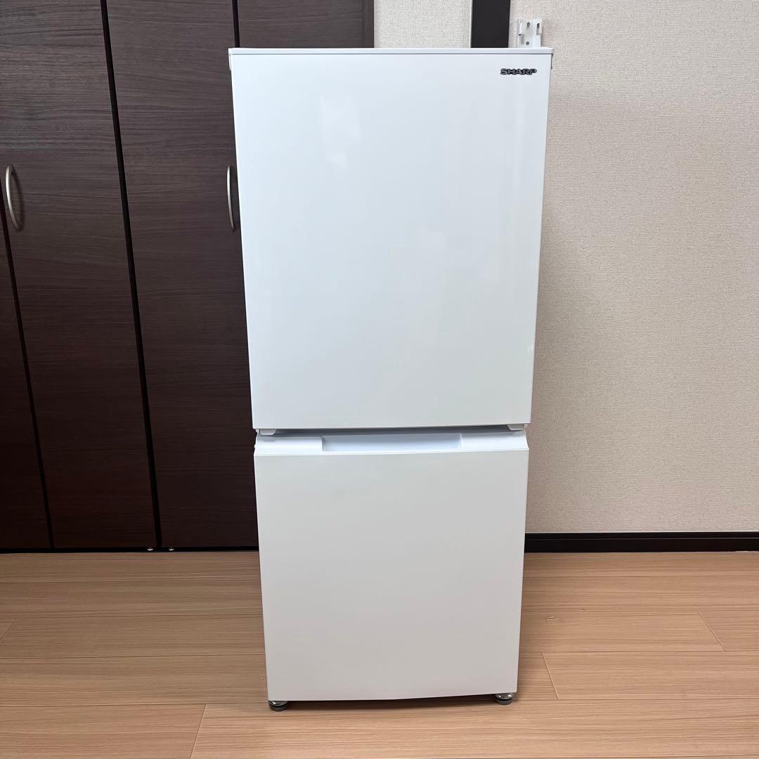 SHARP シャープノンフロン冷凍冷蔵庫 152L SJ-D15HJ-W 美品