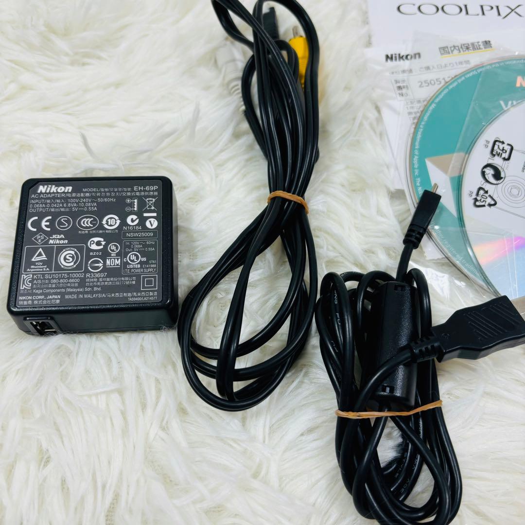 【美品】Nikon COOLPIX S3300 ストロベリーピンク