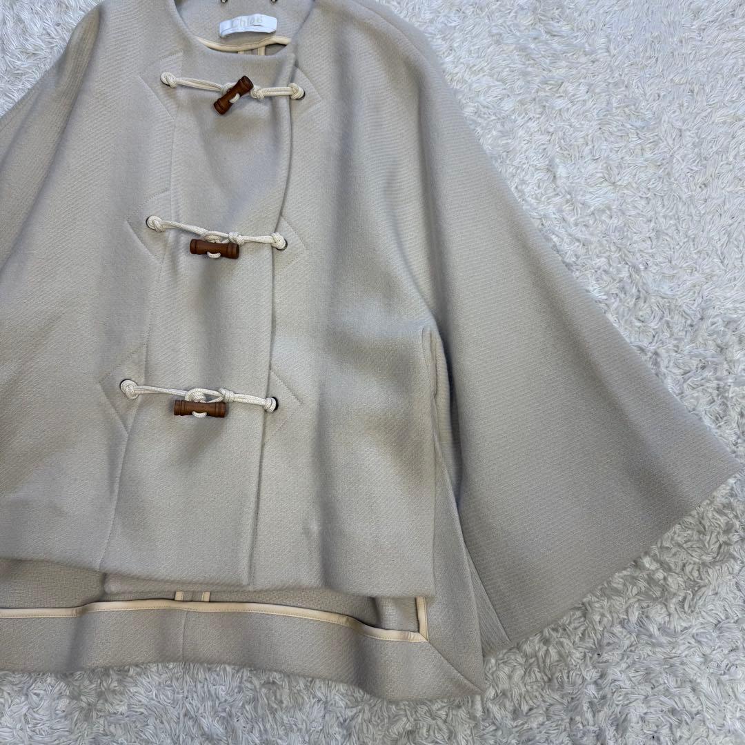 美品★Chloe★大草直子さん着用★バージンウール★ショートブルゾン★