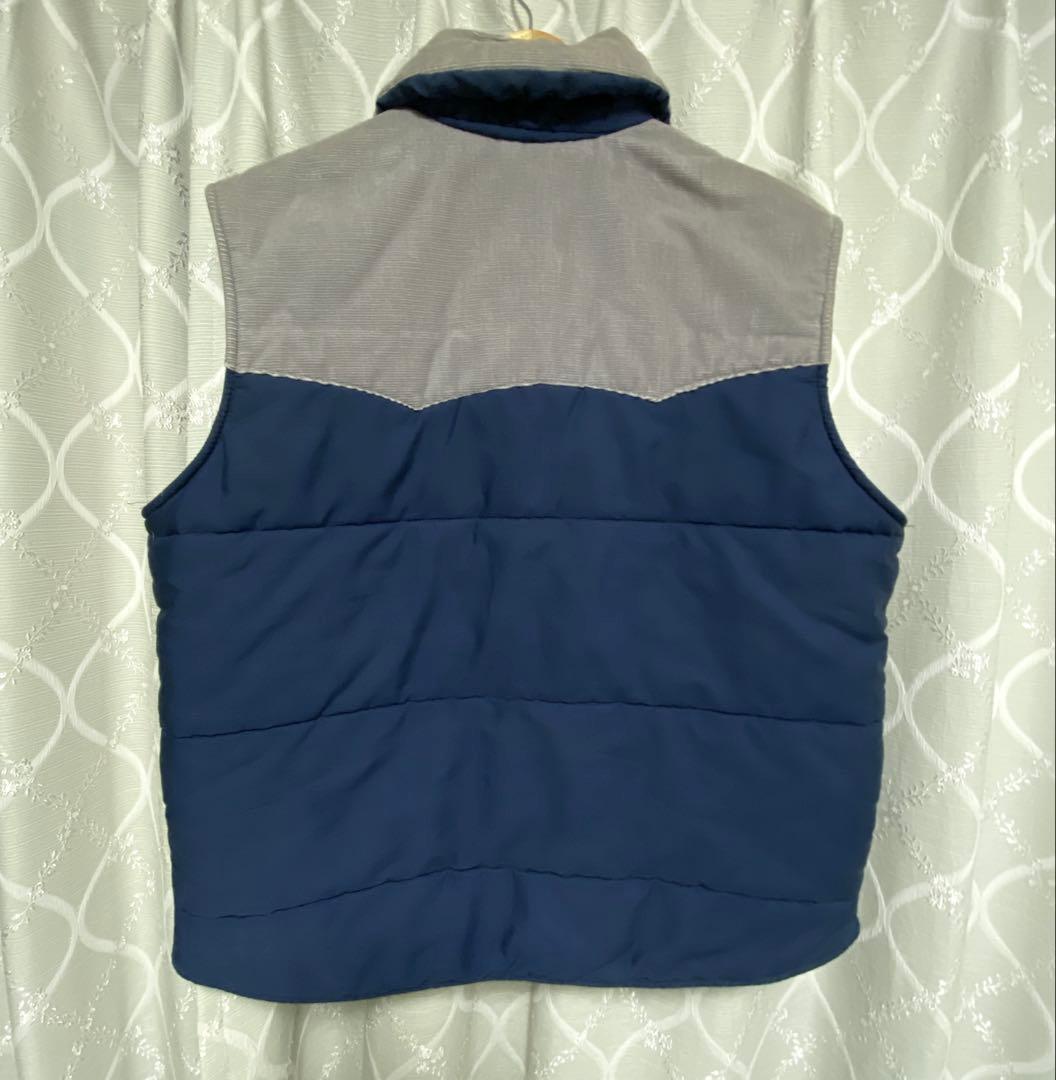 【USA製】Wrangler 70s ヴィンテージ　中綿 ダウンベスト L