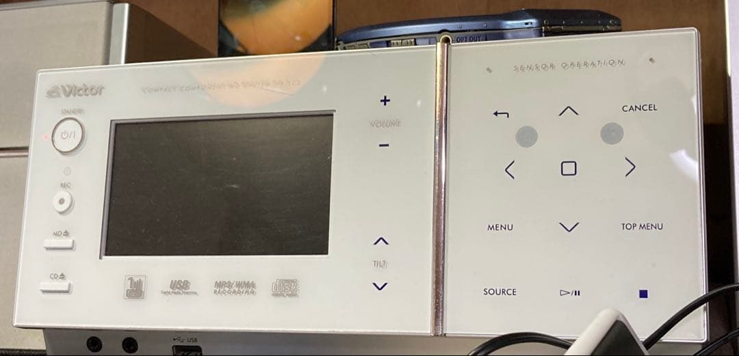 Victor コンポ　NX-TC5 CD/iPod/USB/MD/1seg/他
