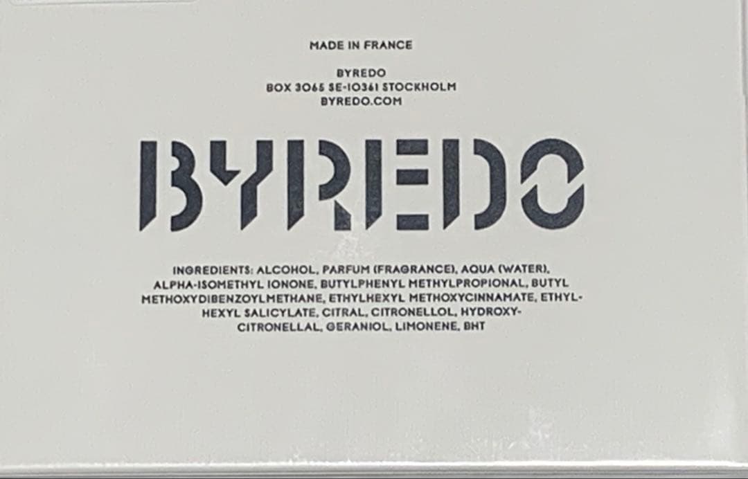 妻*。様 BYREDO BLANCHE Eau de Parfum 50ml