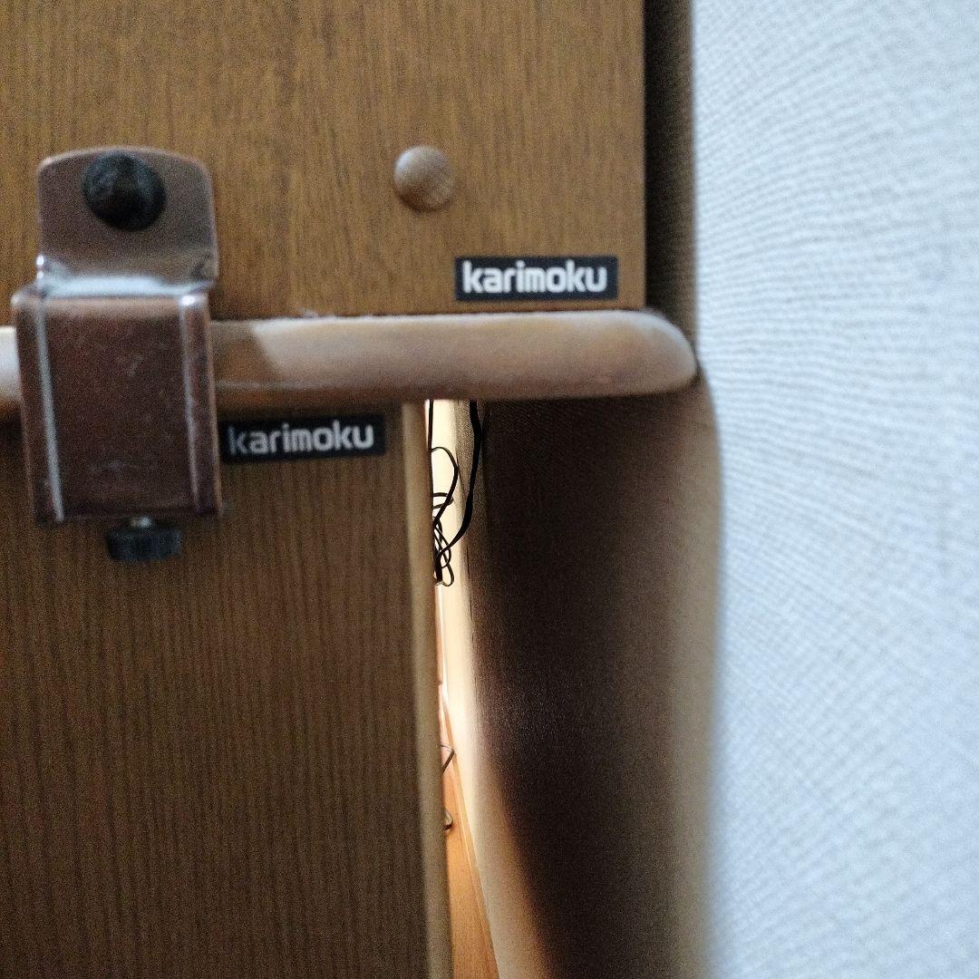 【chibikoro】カリモク学習机５点セット：机上ブックスタンド