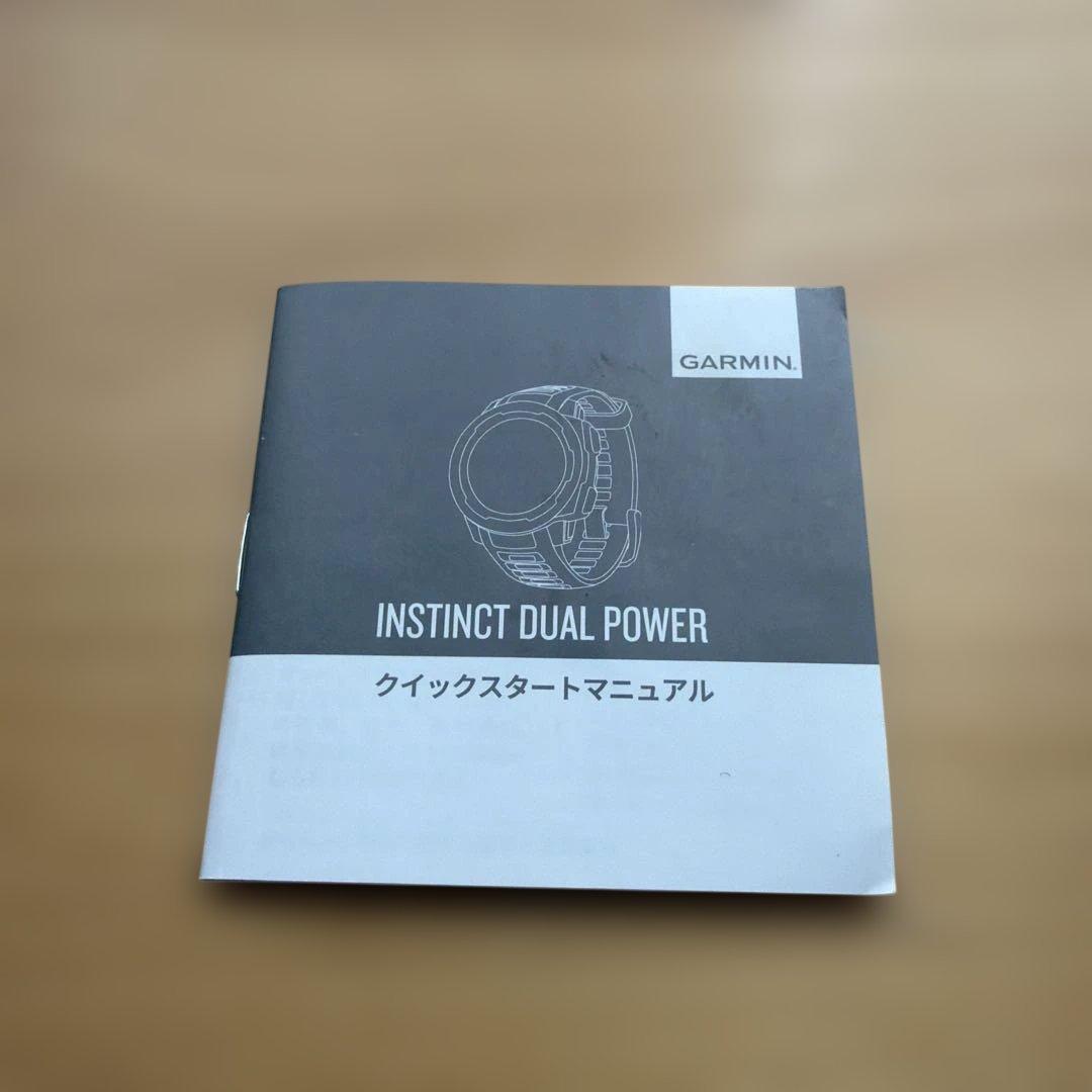 【動作確認済み】GARMIN Instinct Dual Power
