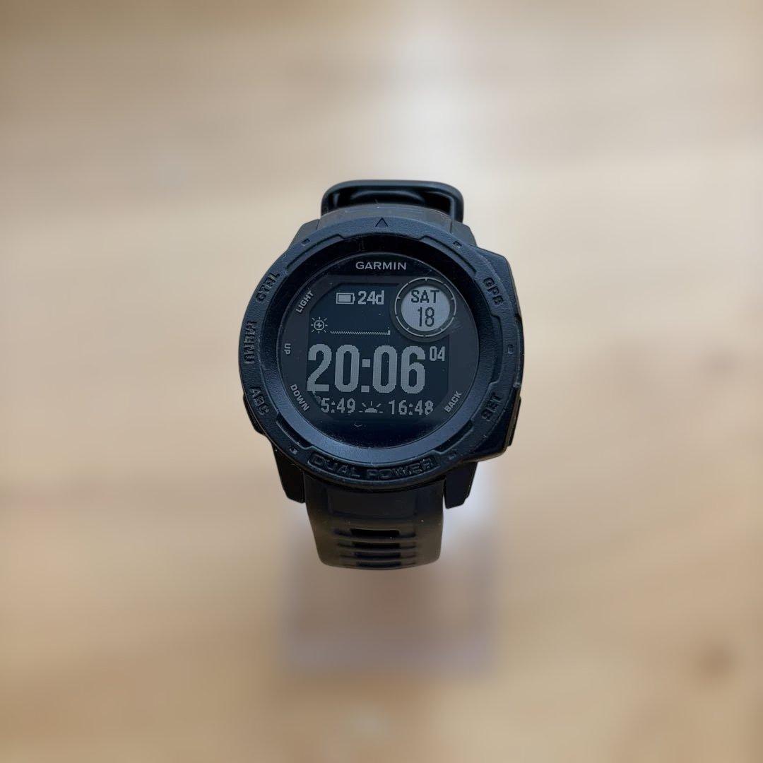 【動作確認済み】GARMIN Instinct Dual Power