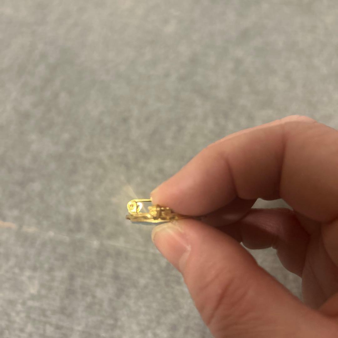 18金メノウカメオブローチ，ペンダント