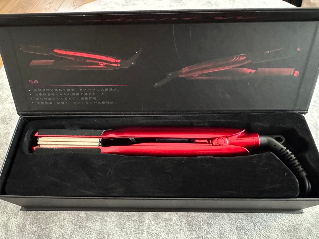 ⭐︎値下げ⭐︎radiant W プロフェッショナルヘアアイロン 18mm
