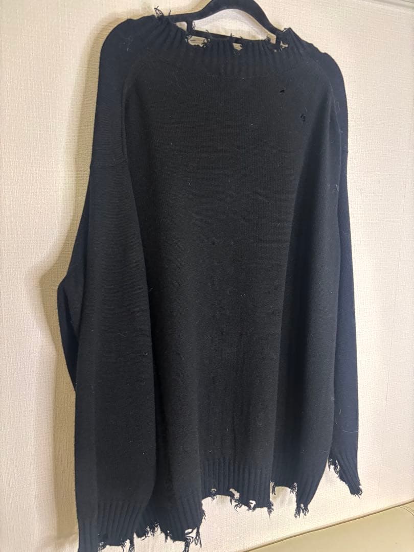 SYTE オーバーサイズ Vネックセーター　ヨウジヤマモト