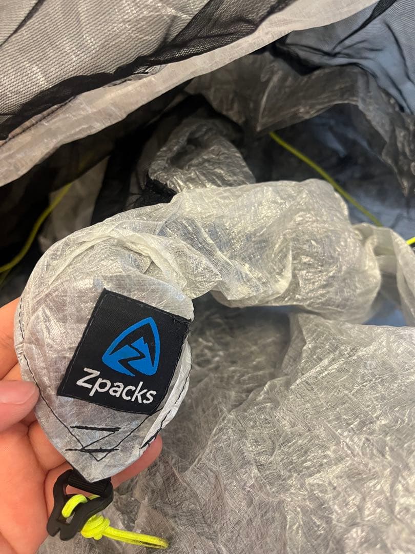 最終価格！ダイニーマZpacks 2人用テント　しろ白➕ポール2本➕おまけ