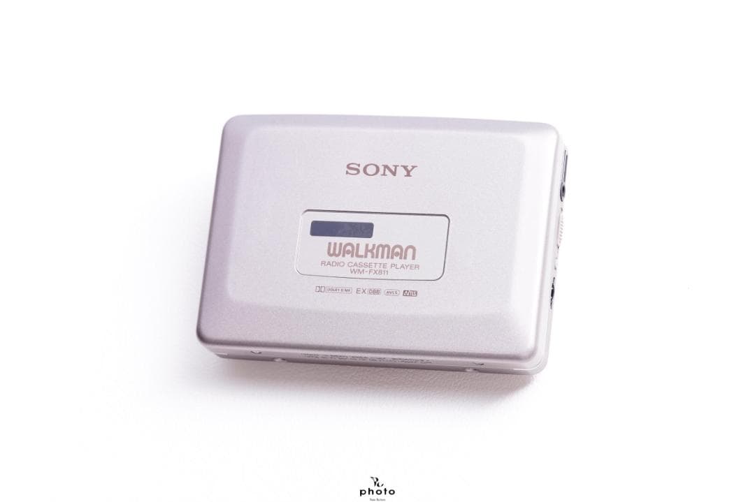 SONY WALKMAN ラジオ カセット WM-FX811 チタングレー