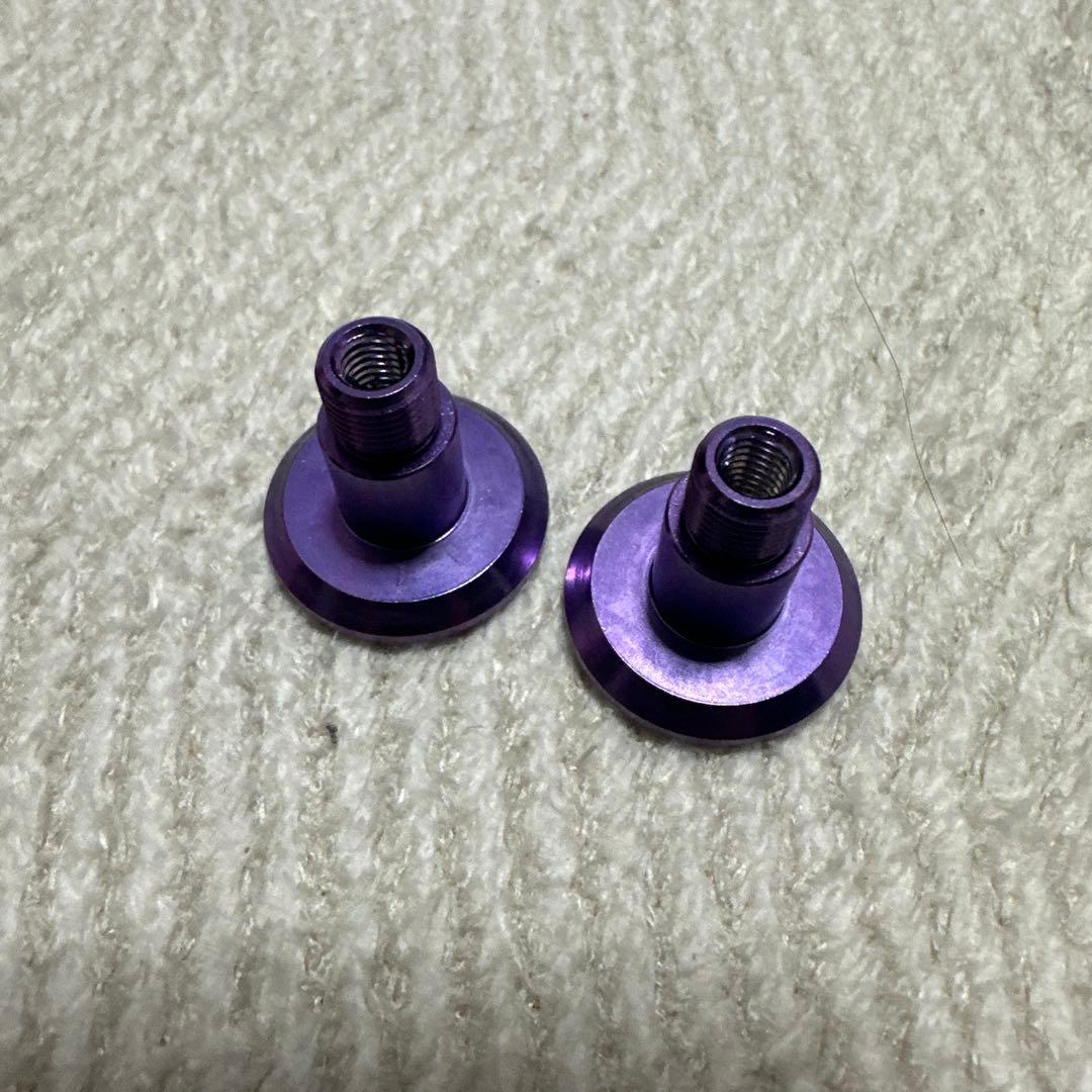 【希少】バリアルハンドル用　DISHキャップ　パープル