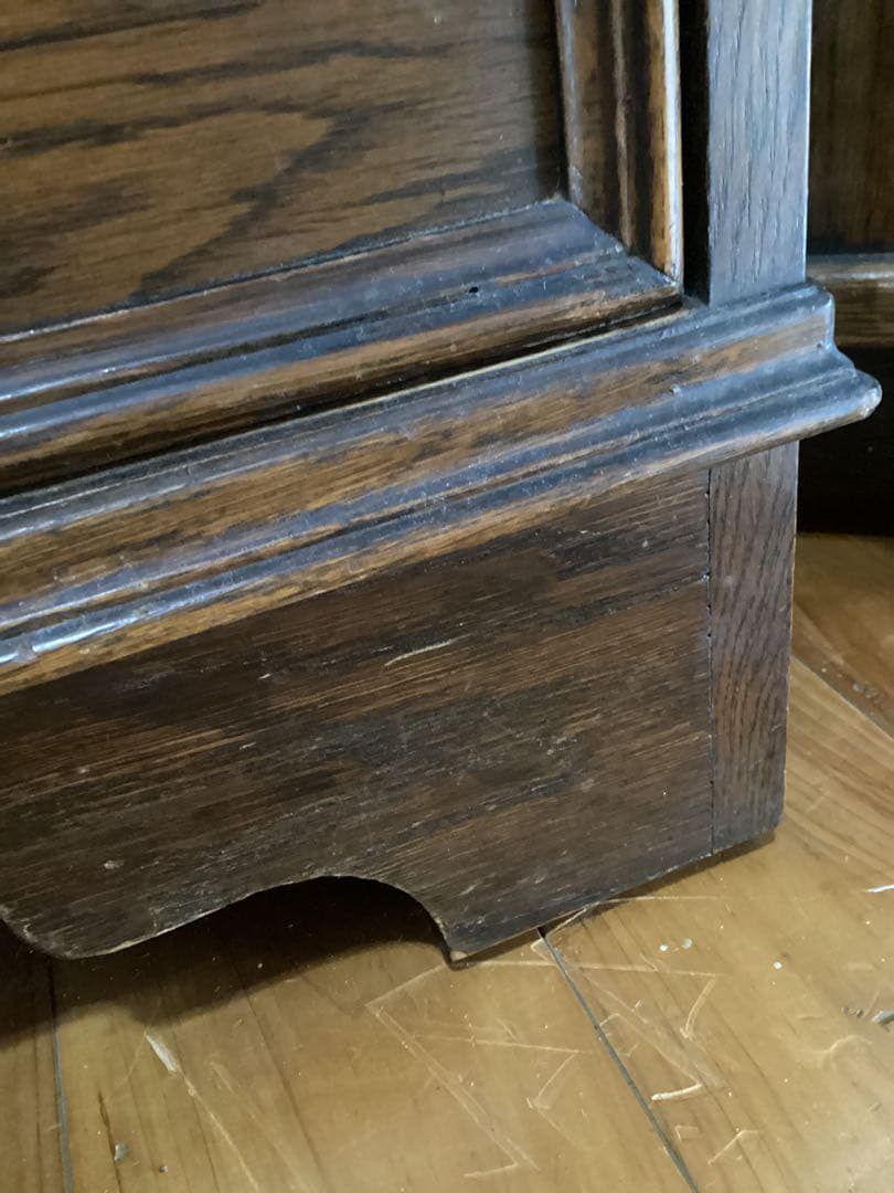 イギリスアンティーク　ライティングビューロー　デスク　キャビネット