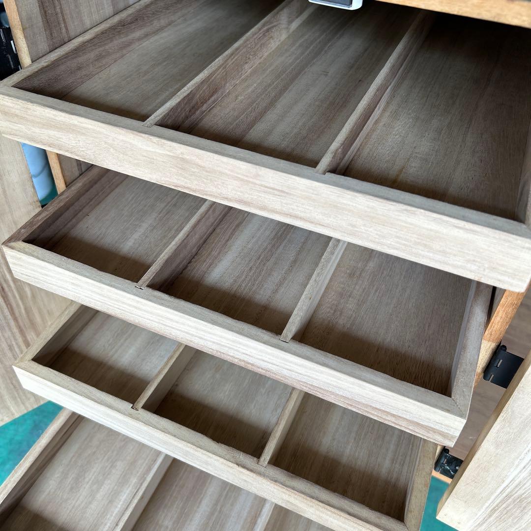 総桐掛軸箪笥 掛け軸収納 桐箪笥　 和家具　着物 使用書 b57