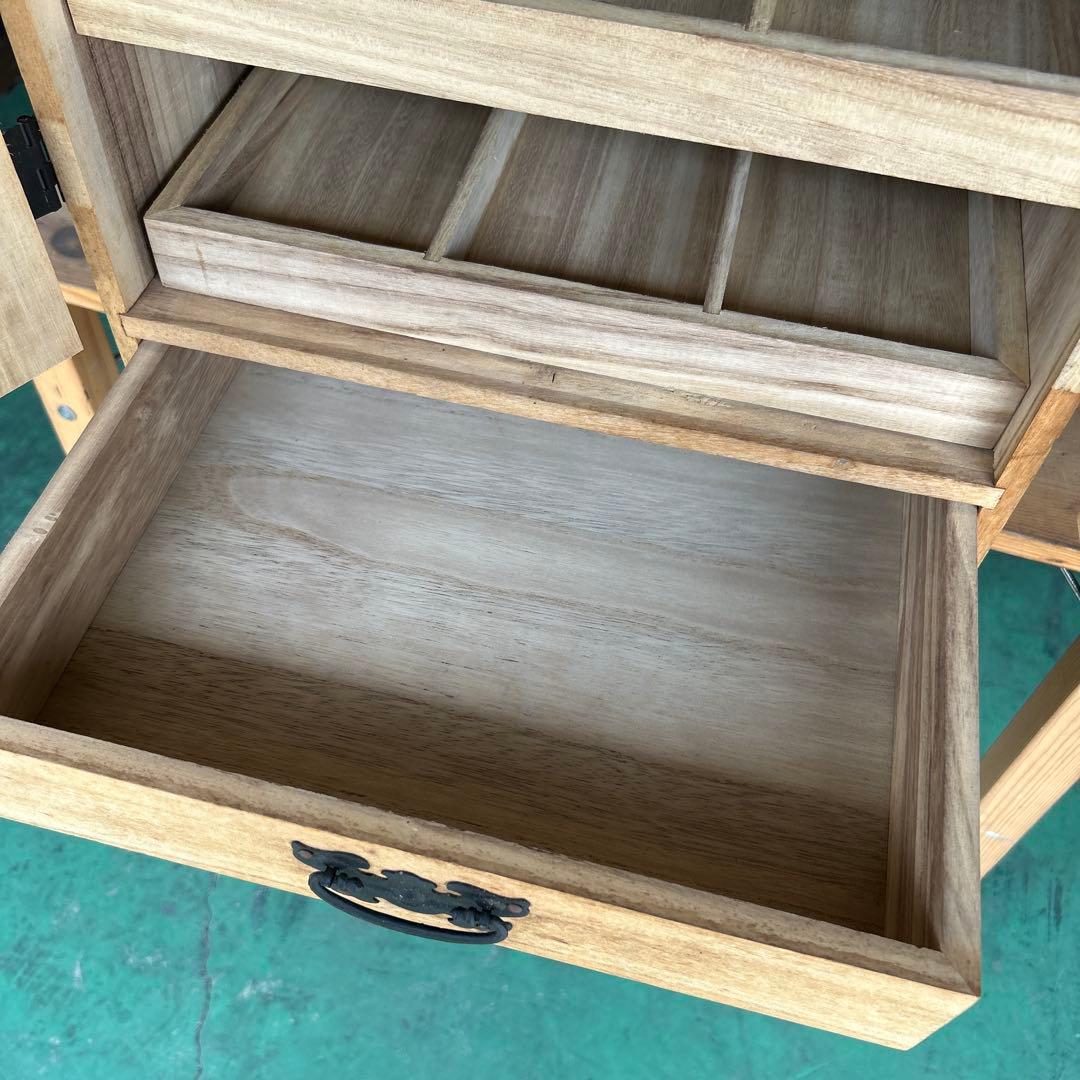 総桐掛軸箪笥 掛け軸収納 桐箪笥　 和家具　着物 使用書 b57