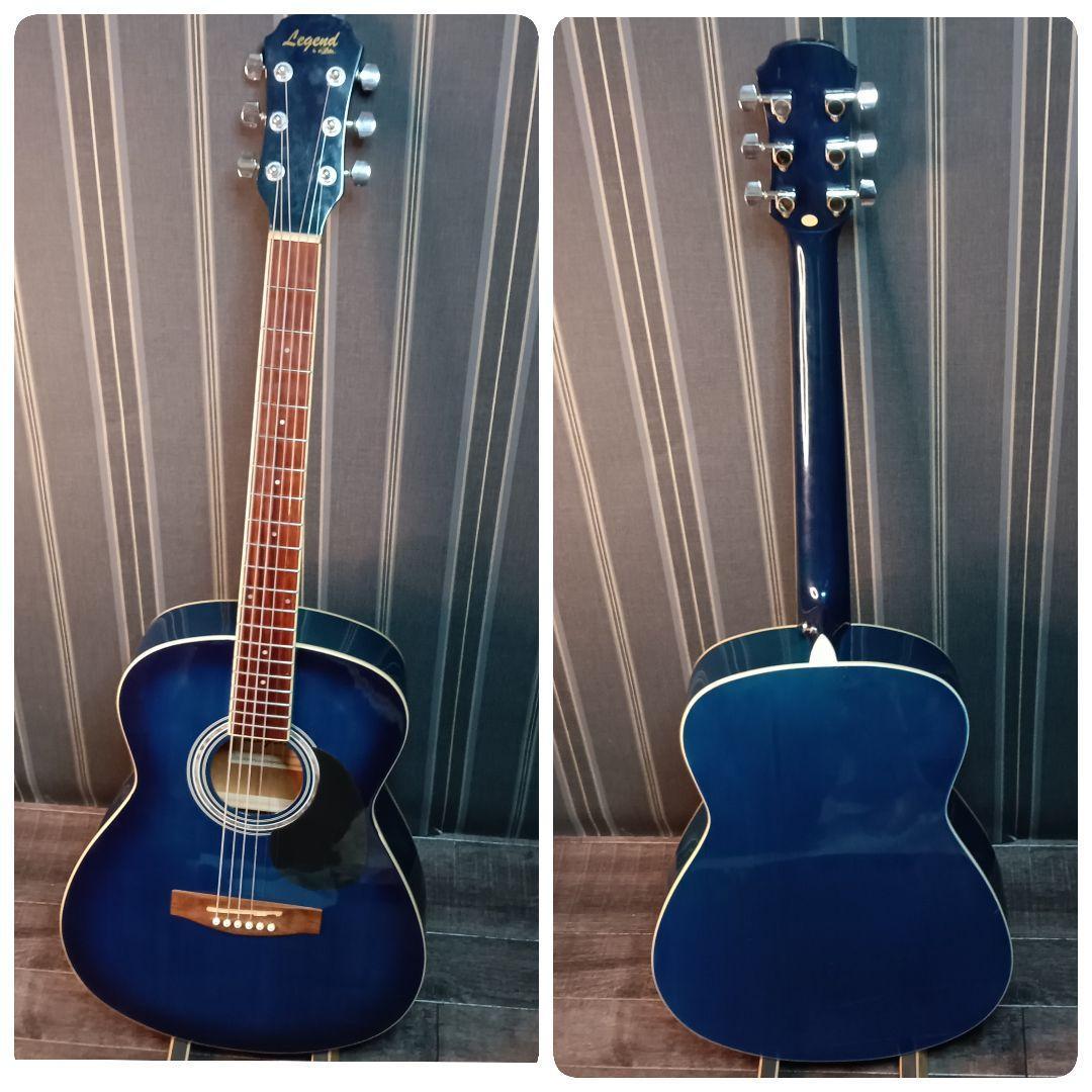 Legend レジェンド FG-15 アコースティックギター ブルー 初心者