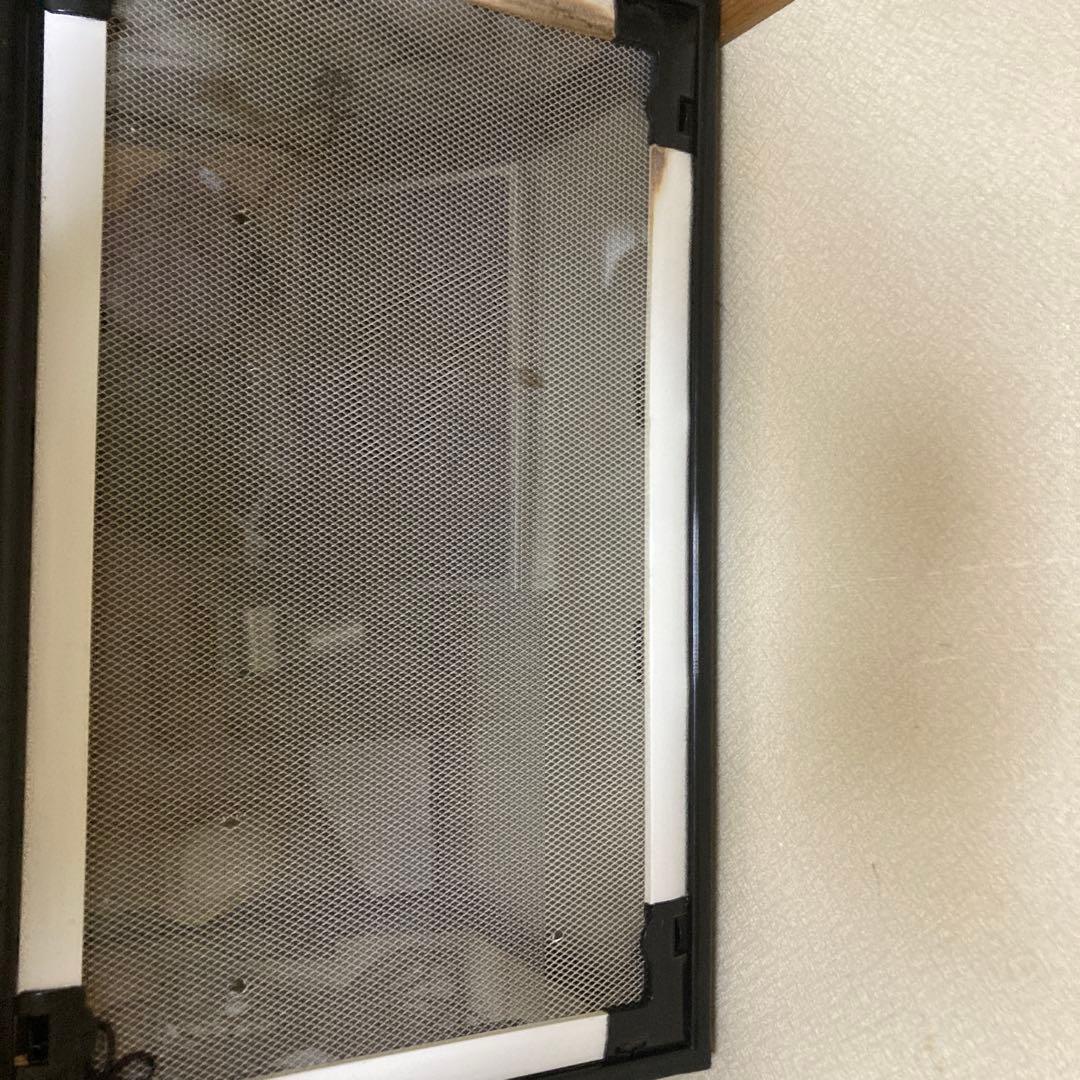 大型飼育ケージ ガラス製 メッシュカバー付きバラ売りも可能