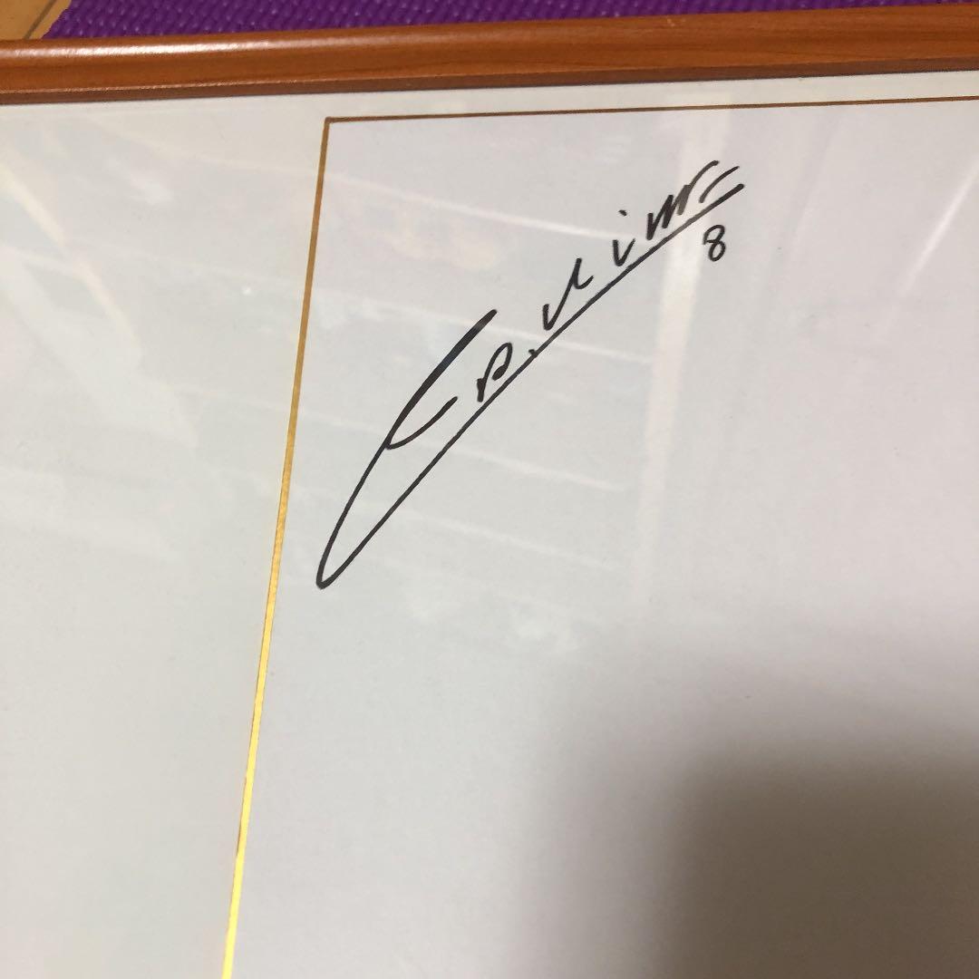 アンドレス・イニエスタ 直筆サイン