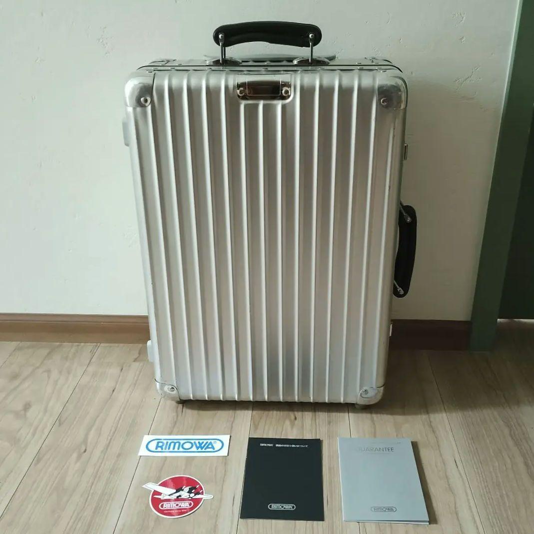 ◎希少★美品★RIMOWAリモワ★クラシックフライト機内持込み2輪TSAキャビン