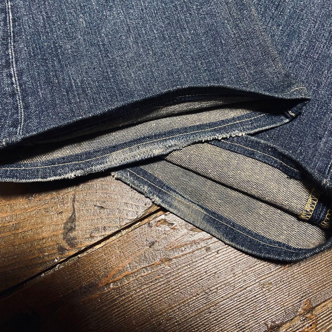 Lee リー ライダースridersサイド黒タグ復刻ベルボトムブーツカットW34