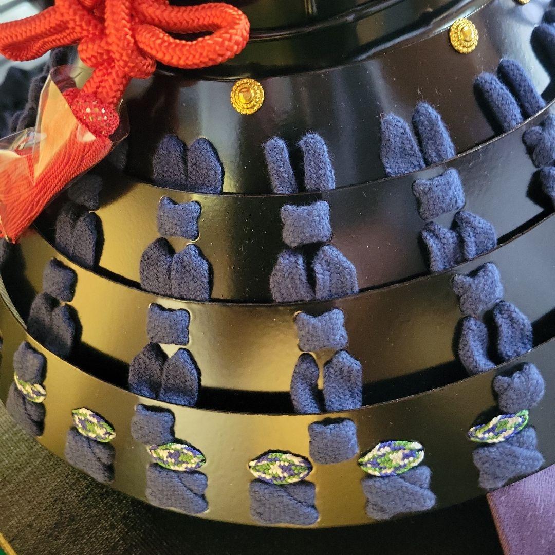 伊達政宗公 五月人形　二分之壱兜　⑤