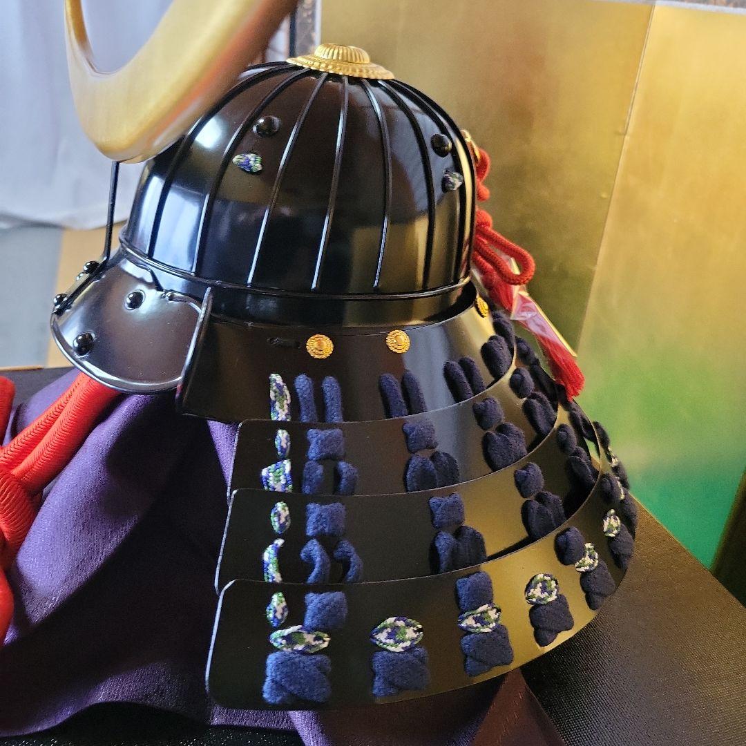 伊達政宗公 五月人形　二分之壱兜　⑤