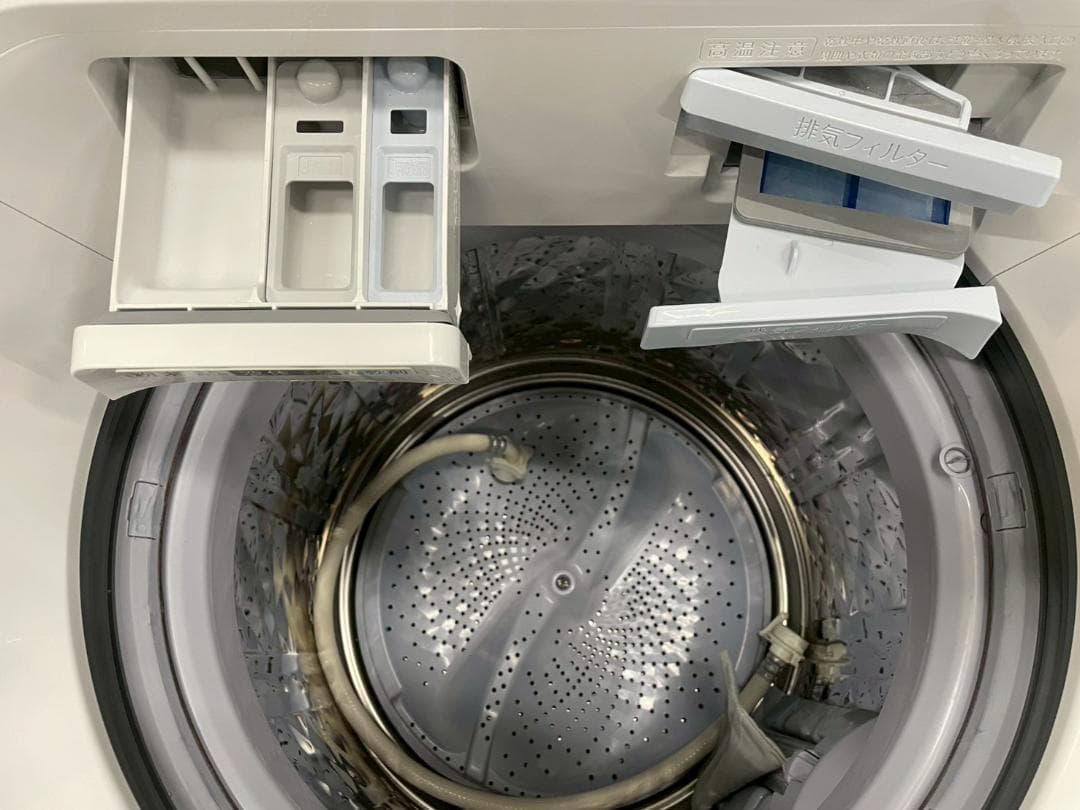 大阪送料無料★3か月保障★洗濯機★2021年★ES-PX8E-W★IS-1278