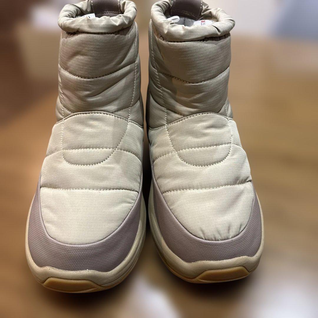 (アイ)SUICOKE ベージュ キルティングショートブーツ